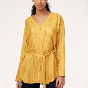 Wilfred Zelie Shirt Yellow Size XS
